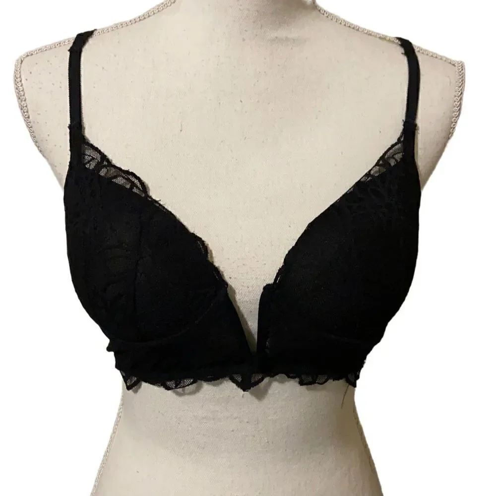 Pink Victoria’s Secret Lace Bra